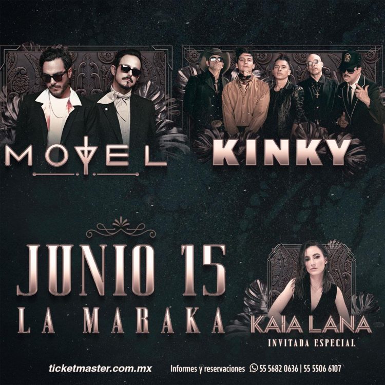 MOTEL Y KINKY: la fusión de pop y rock mexicano en un concierto histórico en la MARAKA