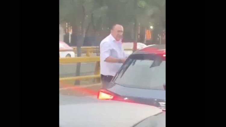 Captan agresión a automovilista en Río Churubusco