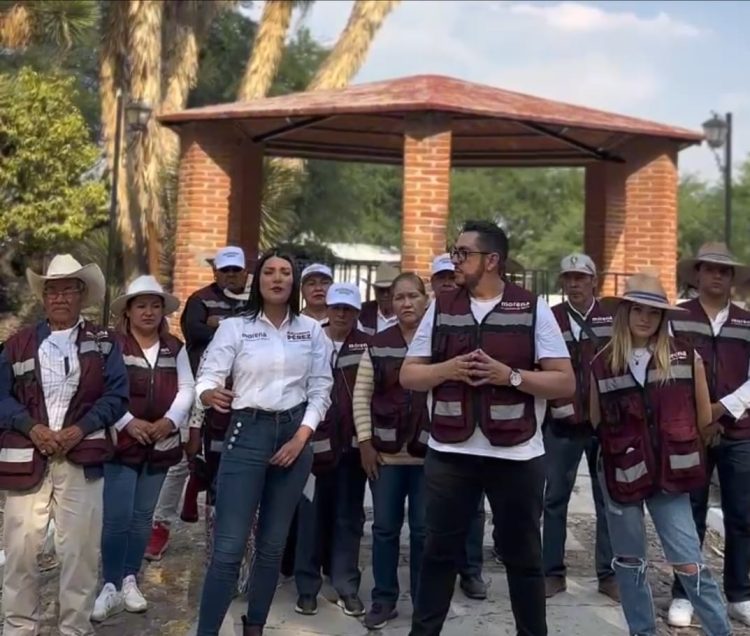 Boicotean un acto de campaña de la morenista Ale Pérez en Huimilpan