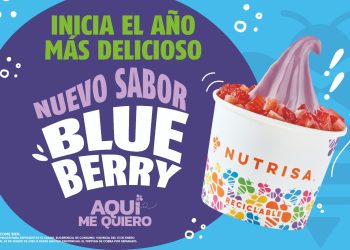 Macarrón de mora azul, helado sabor a blueberry y nutriesferas, las innovaciones de Nutrisa