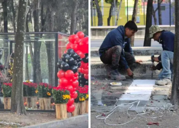 Tras denuncias, retiran altar ‘al chamuco’ que estaba en Iztacalco