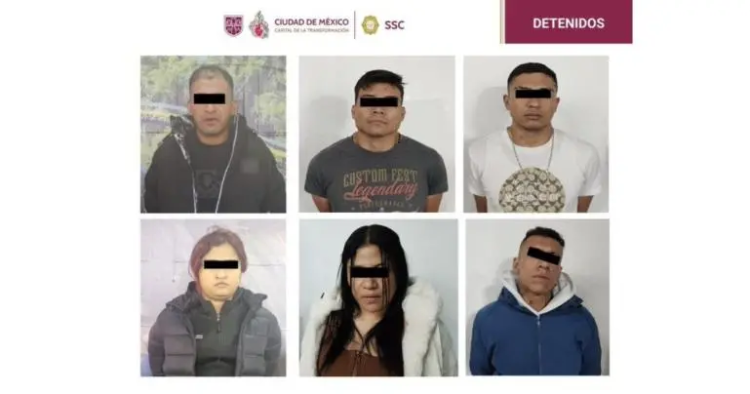 Detienen a “El Chino”, líder de banda de montachoques, y a cinco miembros más en Tlalpan