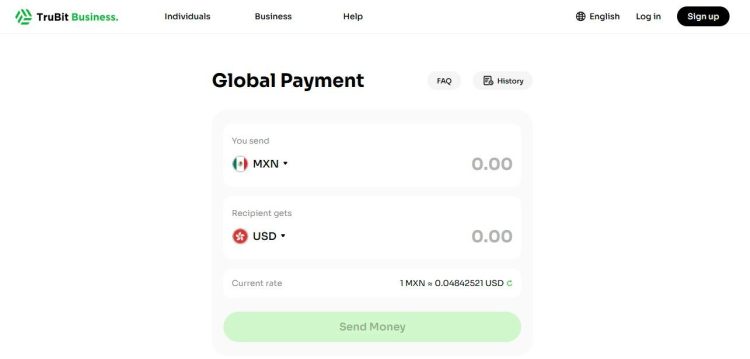 TruBit lanza “Global Payment”: Una solución integral y fluida para pagos transfronterizos
