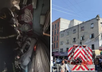 Incendio en departamento del Centro Histórico deja 10 evacuados