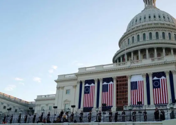 Blindan con 25 mil agentes y militares investidura de Trump