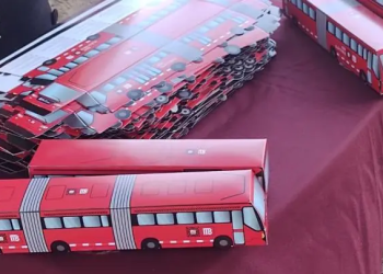 En esta estación regalarán ‘metrobusitos’ armables por Día de Reyes