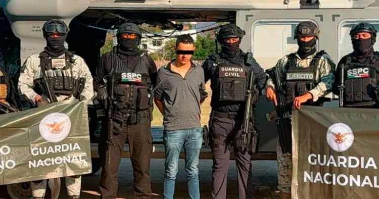 Cae líder criminal en Michoacán, lo acusan de matar a agentes de la FGR