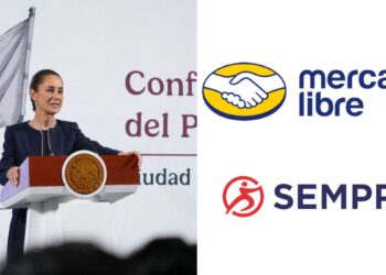 Gobierno de México anuncia inversión de 7 mil mdd por parte de Sempra y Mercado Libre