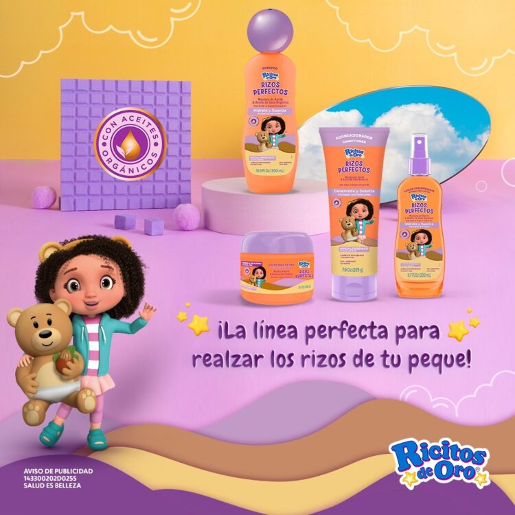 Conoce la Guía para Rizos Perfectos de Ricitos de Oro