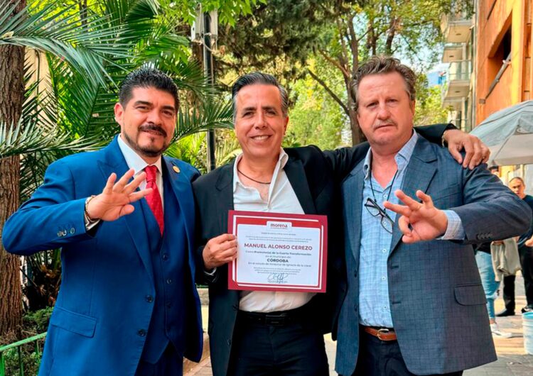 Manuel Alonzo Cerezo, promotor de la 4T en Córdoba