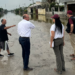 Recorre Ariadna Montiel zonas afectadas por inundaciones en Reynosa