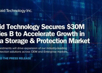 Graid Technology obtiene 30 millones de dólares Serie B para el crecimiento de almacenamiento de datos