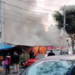 Incendio consume casas de aluminio y cartón en Tacubaya