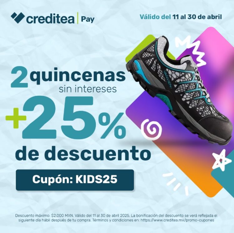 Creditea Pay lanza campaña KIDS para consentir a los pequeños con grandes regalos en el mes de las niñas y los niños
