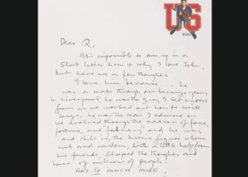 Esta carta secreta de McCartney a Lennon podría romper récords en subasta