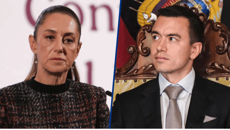 México no reanudará relaciones con Ecuador mientras Noboa esté en el poder: Sheinbaum