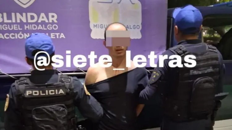 Detienen a un hombre cuando estaba por degollar a una mujer en la Pensil
