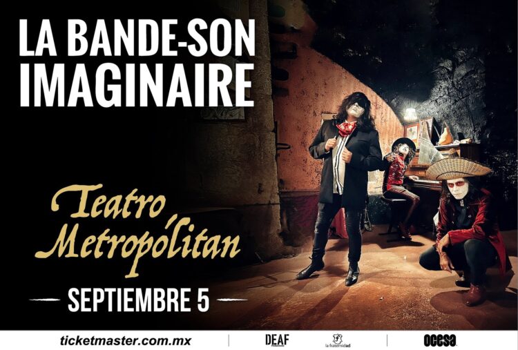 El grupo que está redefiniendo la escena del darkwave, La Bande-Son Imaginaire regresa a la CDMX