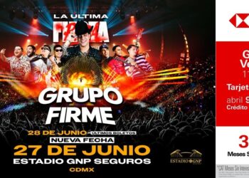 Grupo Firme anuncia una noche más en el Estadio GNP Seguros