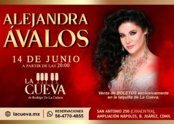 LA VOZ ROMÁNTICA DE ALEJANDRA ÁVALOS LLEGA EN EXCLUSIVA A LA CUEVA DE RODRIGO DE LA CADENA