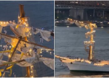 Choque del buque escuela Cuauhtémoc: así es la embarcación siniestrada en Nueva York