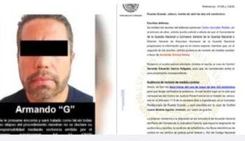 Juez federal ordena cambio de medidas cautelares a favor de Armando Gómez Núñez, alias “Delta 1”, presunto operador del CJNG