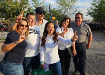 Olivia Aguirre cerró campaña en Ciudad Juárez con un llamado a sacudir el sistema judicial