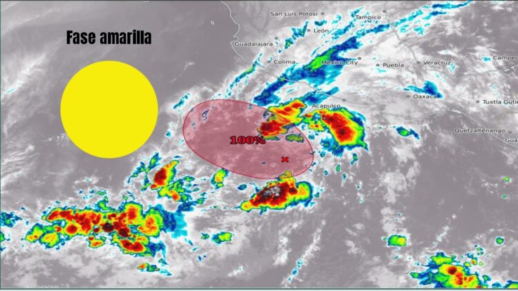 Acapulco activa fase amarilla por desarrollo de ciclón: ¿qué significa?
