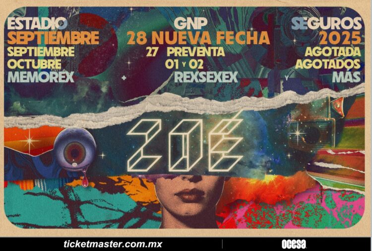 ¡Récord histórico! Zoé anuncia cuarta fecha en el Estadio GNP Seguros