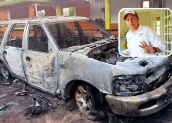 Incendian camioneta de candidato a la alcaldía de Jilotepec, Veracruz