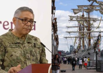 Piloto de EE. UU. guiaba al buque Cuauhtémoc durante accidente: SEMAR