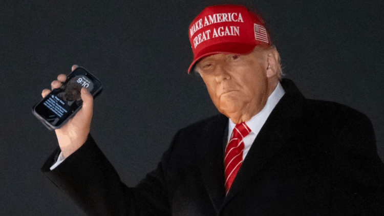 Donald Trump lanzará su propio celular dorado: esto se sabe del T1 Phone