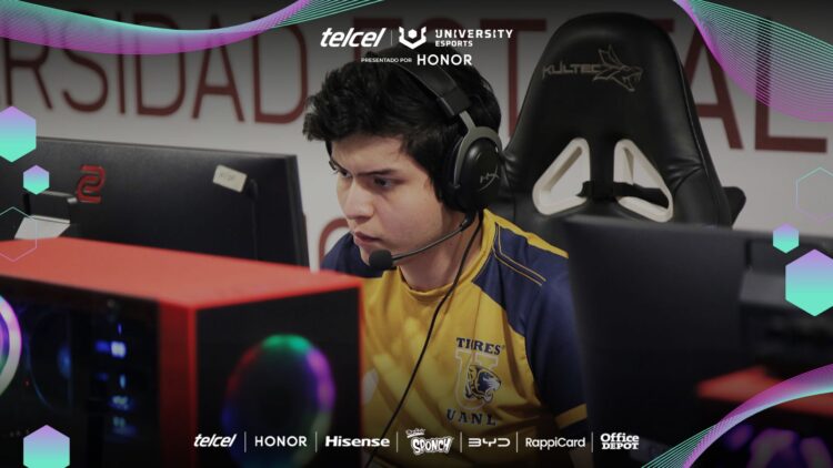 Borregos del Tec de Monterrey y Tigres de la Universidad Autónoma de Nuevo León, dos de los equipos que disputarán las finales de Telcel UNIVERSITY ESPORTS presentado por HONOR