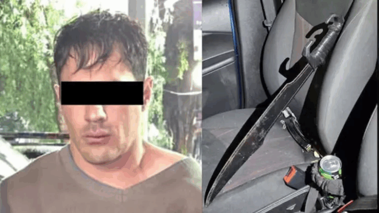 Detienen a sujeto por matar a policía en Miguel Hidalgo; tenía el arma del oficial y una espada