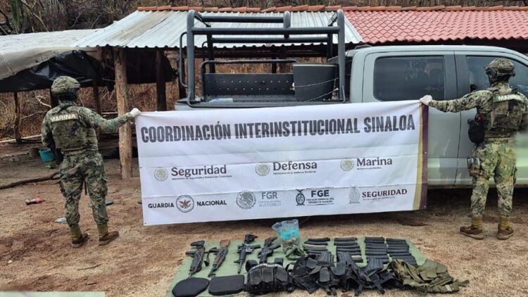 ‘Cazan’ a Los Mayos: capturan a 11 integrantes en Sinaloa y les decomisan armas y explosivos