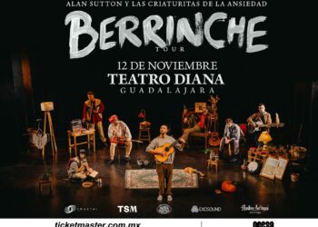 Alan Sutton y Las Criaturitas de la Ansiedad llevarán su “Berrinche” sonoro a la Perla de Occidente