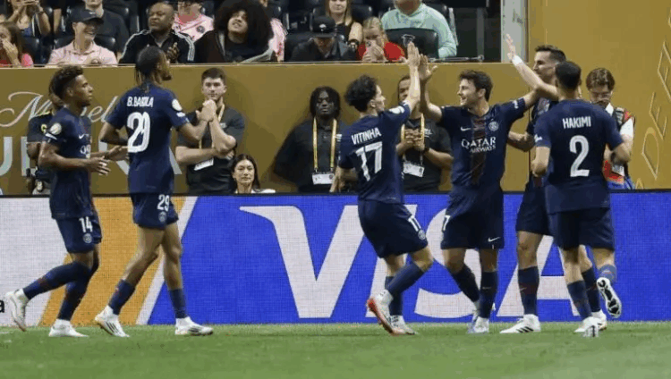 PSG le pasa por encima al Inter Miami de Messi y se instala en cuartos de final