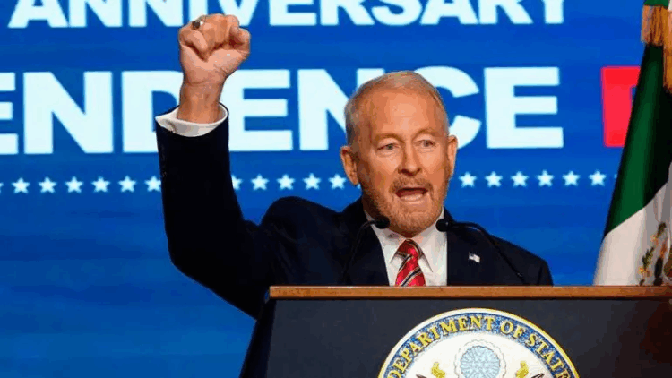 ‘Somos vecinos, socios y familia’, asegura embajador de EU en México