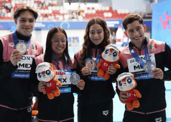 México en lo alto; plata en Campeonato Mundial de Singapur