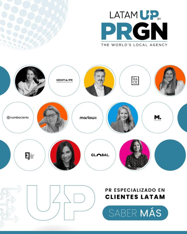 Red Global de Agencias de Relaciones Públicas (PRGN) presenta hub para el mercado iberoamericano: LatamUp
