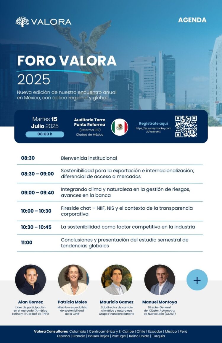 La sostenibilidad ya no será opcional: Foro Valora México 2025 revela lo que toda empresa debe conocer antes de 2026