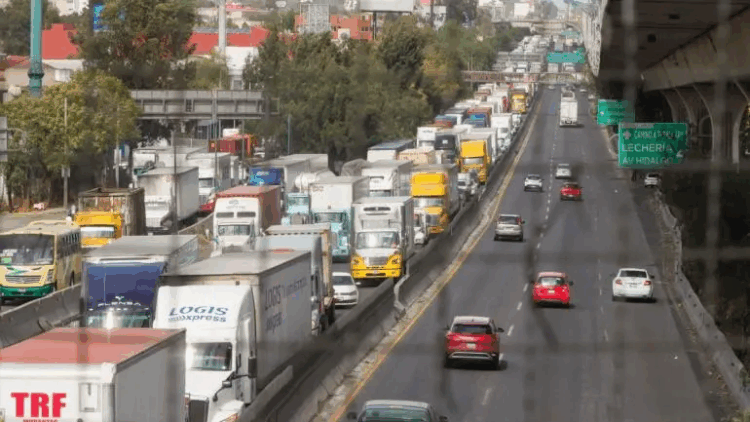 Comienza reducción de carriles en la autopista México – Querétaro por obras