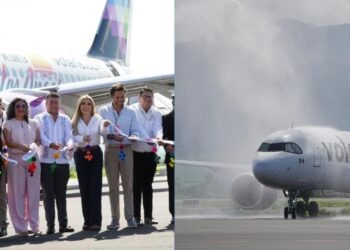 Tepic ya despega al mundo: Inauguran vuelo internacional a Los Ángeles con el sello de Nayarit