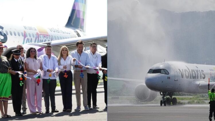 Tepic ya despega al mundo: Inauguran vuelo internacional a Los Ángeles con el sello de Nayarit