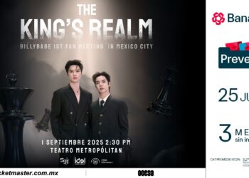 Una bienvenida Real para el Dúo Tailandés: “The King’s Realm” de BillyBabe, por primera vez en Ciudad de México