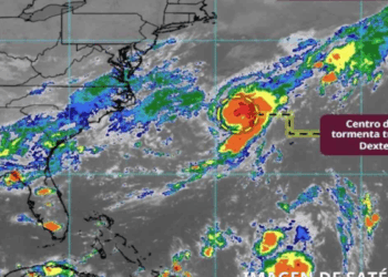 Se forma la tormenta tropical Dexter en el Atlántico