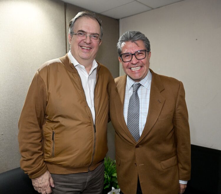 Afirma Ricardo Monreal que Marcelo Ebrard es una pieza clave en la negociación arancelaria con EUA y en la Cuarta Transformación