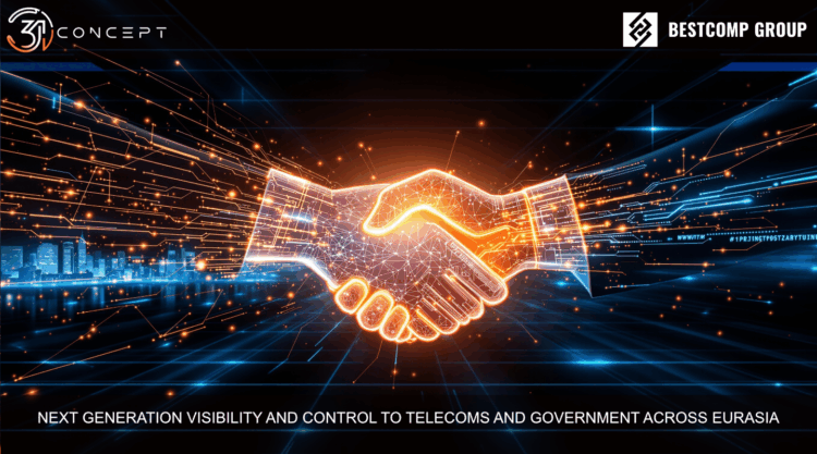 31 Concept y Bestcomp Group se unen para mejorar la inteligencia de red basada en IA en toda Eurasia