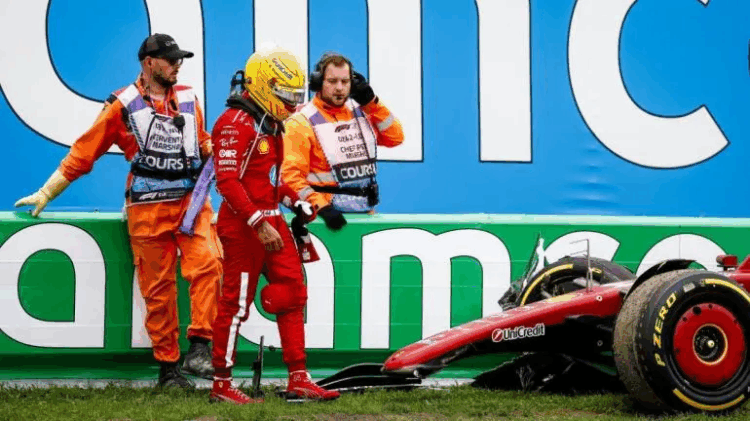 Hamilton mal y de malas, será sancionado para el Gran Premio de Monza
