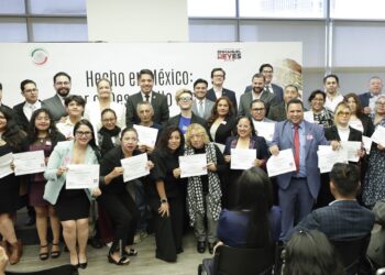 Entregan certificaciones Hecho en México a más de treinta empresas nacionales